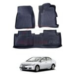 Honda Civic Reborn Premium TPE Car Mats Honda Civic Reborn Premium TRP 5D Floor Mats