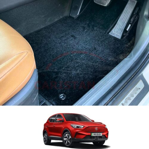 MG ZS EV Premium Carpet Floor Mats Jet Black