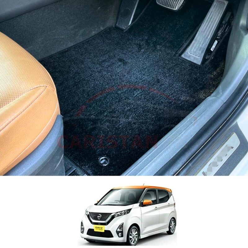 Nissan Dayz Premium Carpet Floor Mats Jet Black 2019-24 Nissan Dayz Premium Carpet Floor Mats Jet Black 2019-24