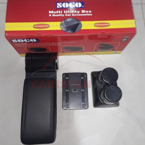 Suzuki Alto Custom Fit Premium Leather Armrest 2017-26 2