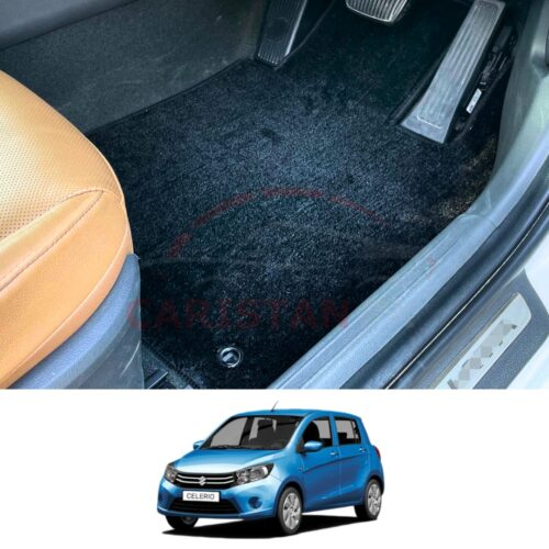 Suzuki Cultus Premium Carpet Floor Mats Jet Black 2017-26
