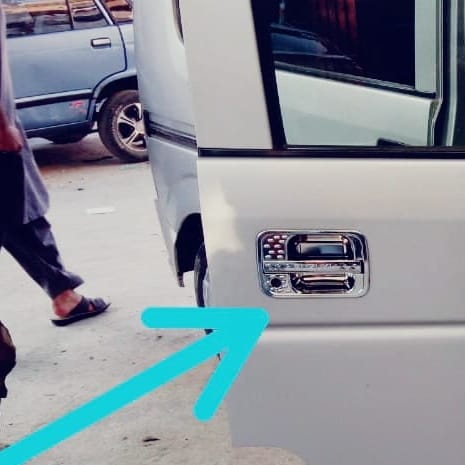 Suzuki Every Chrome Door Handle Covers 3