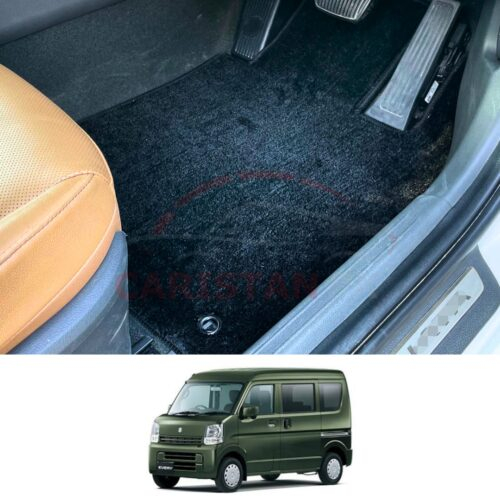 Suzuki Every Premium Carpet Floor Mats Jet Black 2019-24