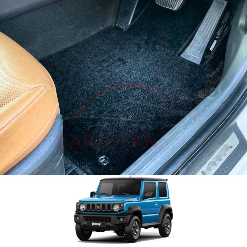 Suzuki Jimny Premium Carpet Floor Mats Jet Black Suzuki Jimny Premium Carpet Floor Mats Jet Black