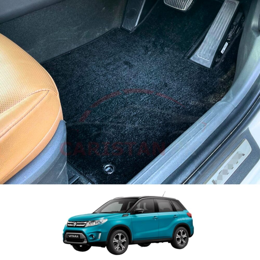 Suzuki Vitara Premium Carpet Floor Mats Jet Black