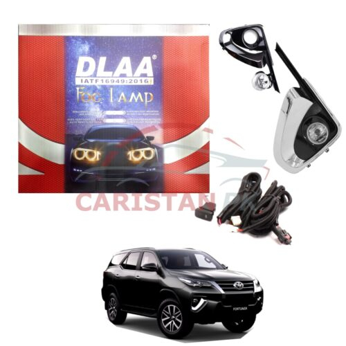 Toyota Fortuner DLAA Chrome Fog Lamp Bumper Light 2016-22