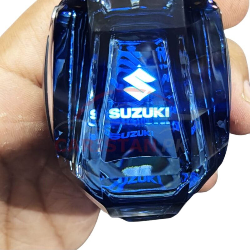 Universal Car LED light Crystal Gear Shift Knob Cover 7 light Rechargeable Gear Knob 1