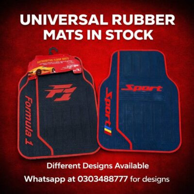 Universal Premium Rubber Silicone Car Floor Mats