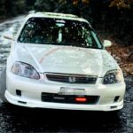 Unpainted Honda Civic EK Body Kit Fiber Glass 2 Piece 1996-2000