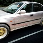 Unpainted Honda Civic EK Body Kit Fiber Glass 4 Piece 1996-2000 3