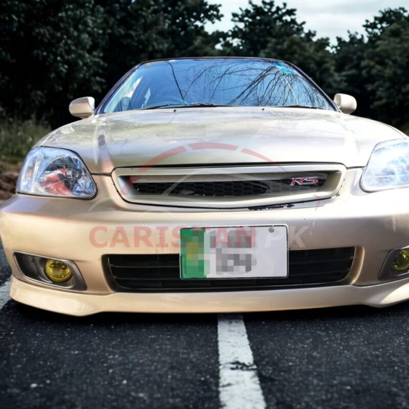Unpainted Honda Civic EK Body Kit Fiber Glass 4 Piece 1996-2000 4 3