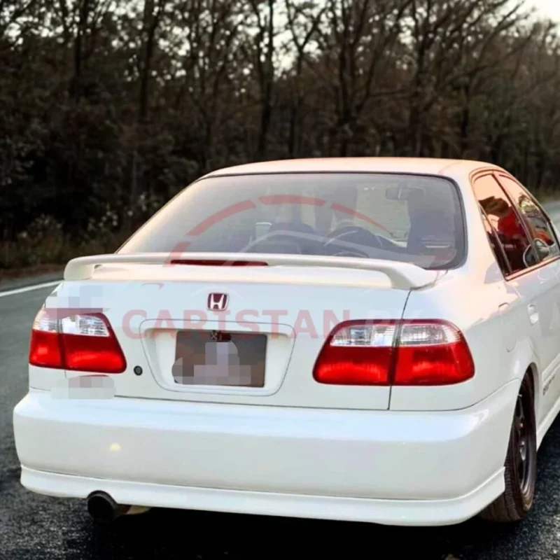 Unpainted Honda Civic EK Body Kit Fiber Glass 4 Piece 1996-2000 4