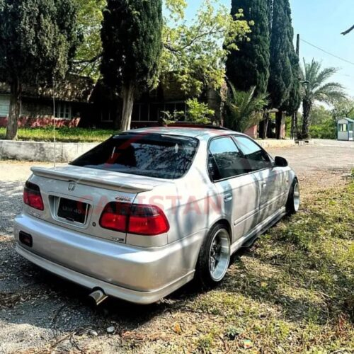 Unpainted Honda Civic EK Duck Tail Trunk Spoiler 2