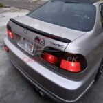 Unpainted Honda Civic EK Trunk Lip Spoiler 4