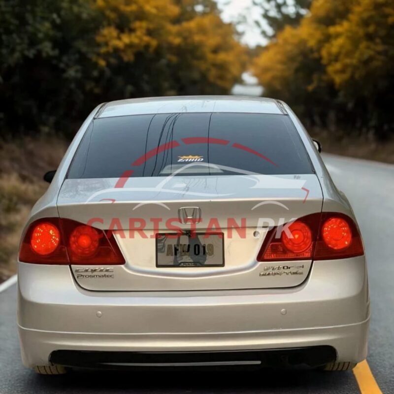 Unpainted Honda Civic Reborn High-Grade Fiber Glass Body Kit 2 Pc 3
