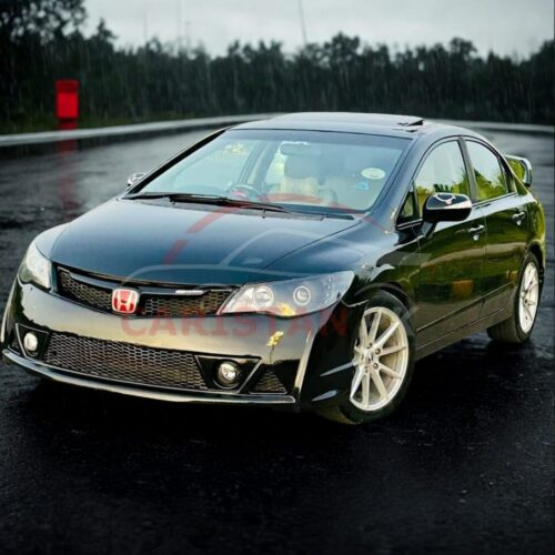 Unpainted Honda Civic Reborn Mugen High-Grade Fiber Glass Body Kit 2 Pc 2