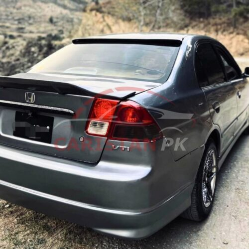 Unpainted Honda Civic Roof Spoiler 2001-05 Model 4