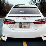 Unpainted Toyota Corolla Trunk Lip Spoiler 2014-26 5 Unpainted Toyota Corolla Trunk Lip Spoiler 2014-26 5