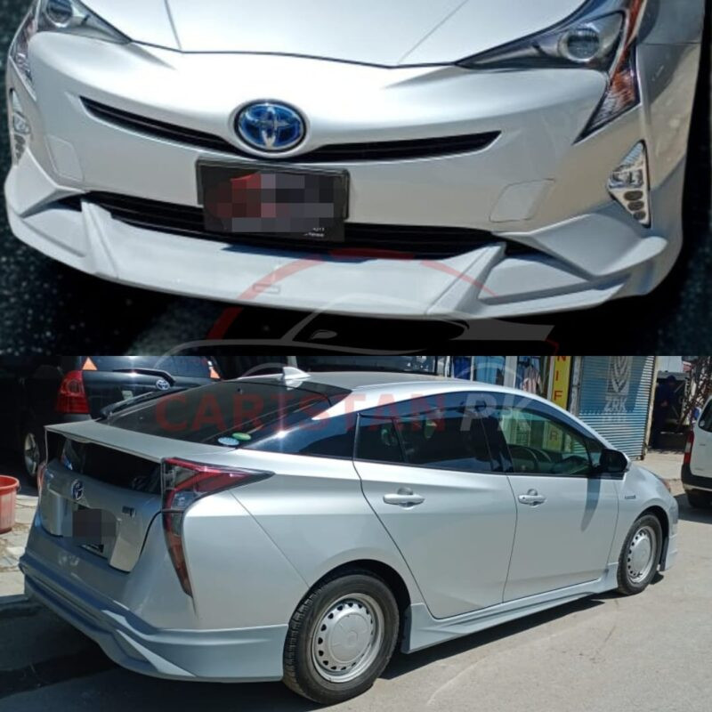 Unpainted Toyota Prius Body Kit 2 Piece Fiber Glass 2018-21 Model 2