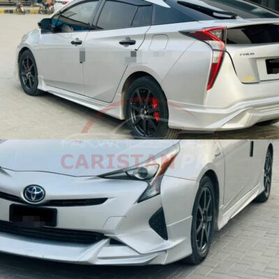 Unpainted Toyota Prius Body Kit 4 Piece Fiber Glass 2018-21 Model 2