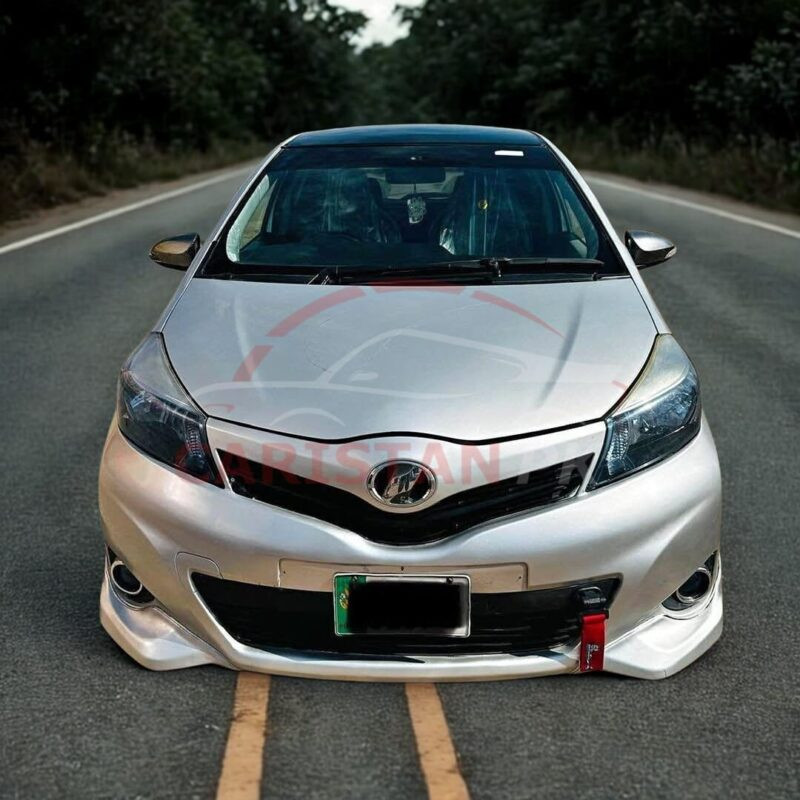 Unpainted Toyota Vitz Fiber Glass Body Kit B 2011-16 2 Pc