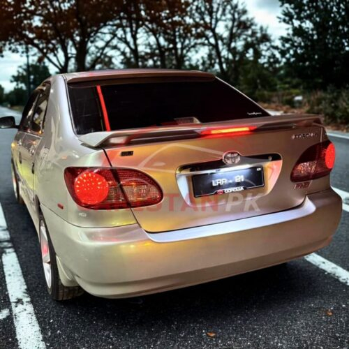Unpainted Universal Spoiler With Light Design A 4