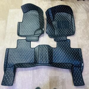 BAIC BJ40 Plus 7D Floor Mats Black With Beige Stitch 3