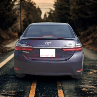 Unpainted Toyota Corolla ABS Plastic Spoiler V2 2014-26 2