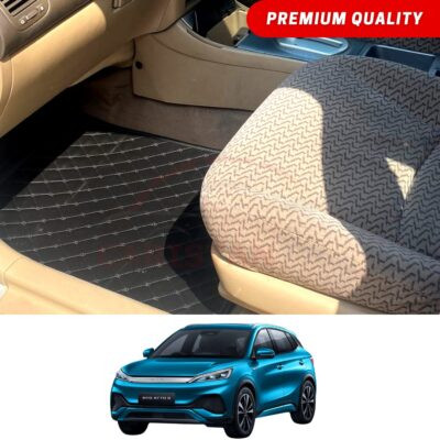 BYD Atto 3 Flat Style 7D Floor Mats Black