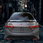 Unpainted Toyota Corolla ABS Plastic Spoiler V2 2014-26 3