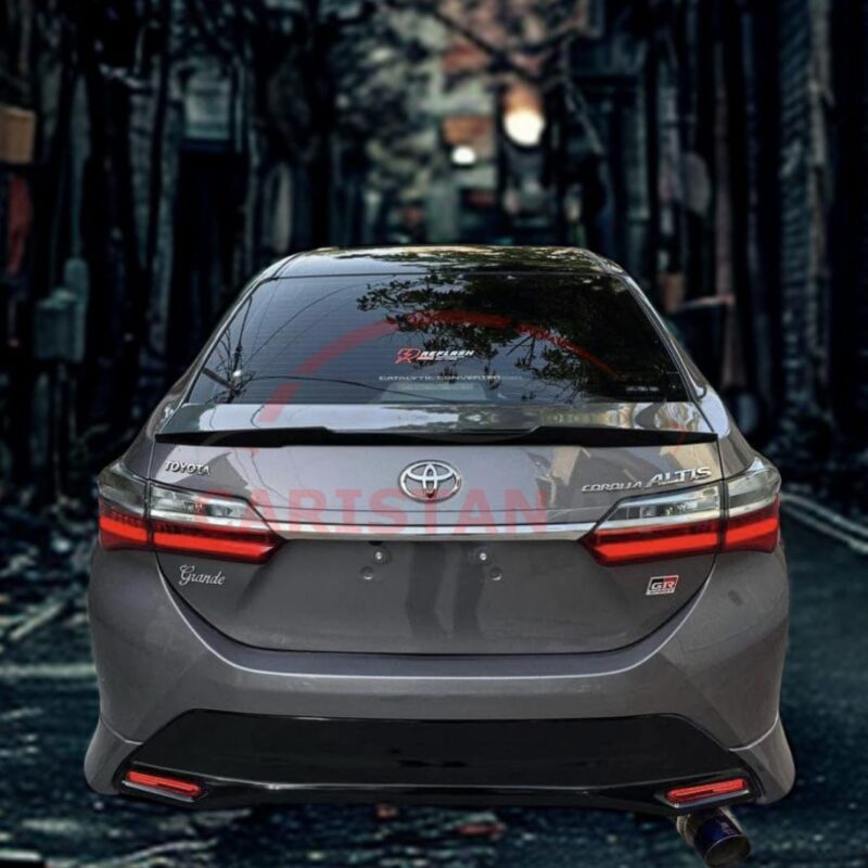 Unpainted Toyota Corolla ABS Plastic Spoiler V2 2014-26 3