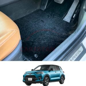 Toyota Raize Premium Carpet Floor Mats Jet Black