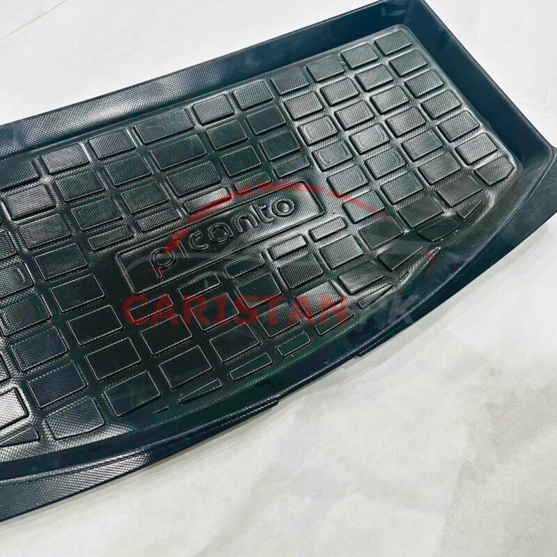 KIA Picanto PVC Trunk Mat Black 2