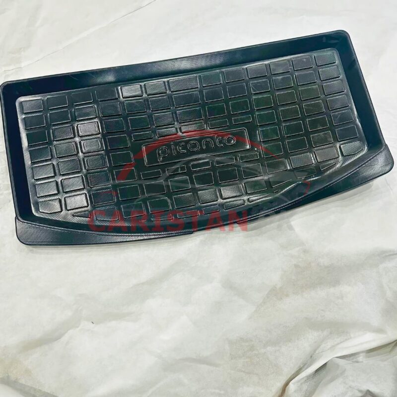 KIA Picanto PVC Trunk Mat Black 3