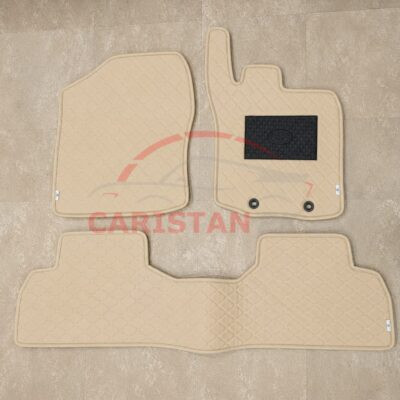 Toyota Raize Flat Style 7D Floor Mats Beige Stitch 2