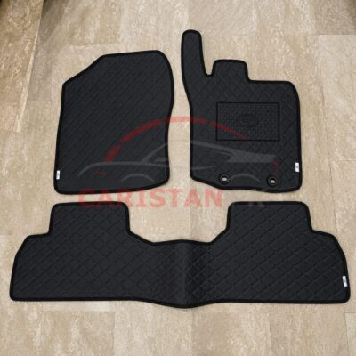 Toyota Raize Flat Style 7D Floor Mats Black 2