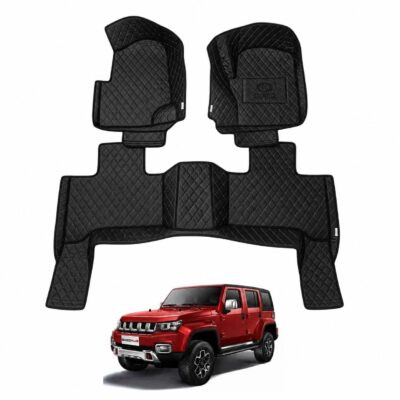 BAIC BJ40 Plus 7D Floor Mats Full Black