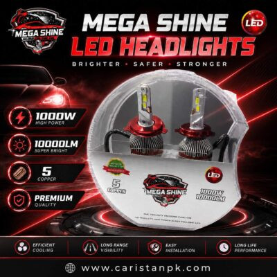 Mega Shine 5 Copper 1000 Watts Super Bright LED Light H4 H11 9005