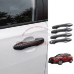Toyota Corolla Cross Carbon Fiber Door Handle Cover Toyota Corolla Cross Carbon Fiber Door Handle Cover