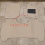 Honda Vezel Flat Style 7D Floor Mats Beige Stitch 2