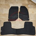 Peugeot 2008 Active Flat Style 7D Floor Mats Black 2