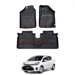 Toyota Vitz Premium TPE Car Mats 2017-23 Toyota Vitz Premium TRP 5D Floor Mats 2017-23