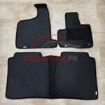 Honda N One Flat Style 7D Floor Mats Black 2013-20 2