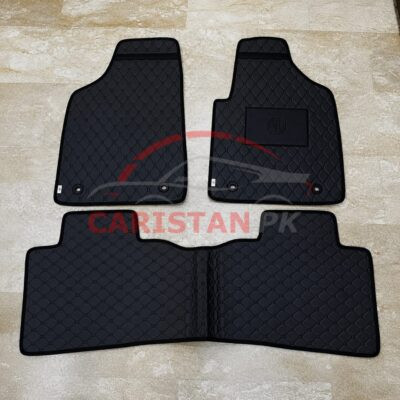 MG ZS Flat Style 7D Floor Mats Black
