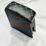 Custom Fit Armrest Black With Beige Stitch 11