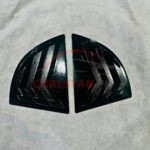 WhatsApp Image 2026-06-15 at 3.19.43 PM Honda Civic Reborn Quarter Glass Evo Rack Louver Cover Vent Set 3