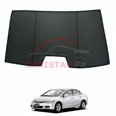 Honda Civic Reborn Back Screen Curtain Black