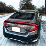 Honda Civic Louver Back Screen Rack Evo Style 2016-21 4 Honda Civic Louver Back Screen Rack Evo Style 2016-21 4