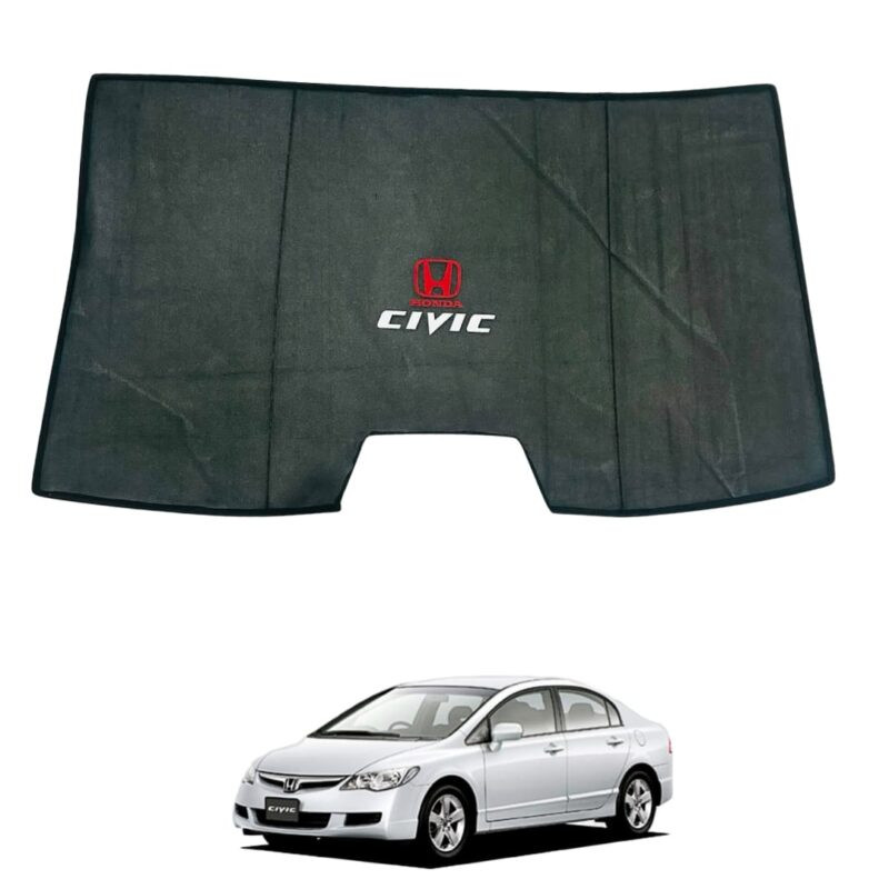 Honda Civic Reborn Back Screen Curtain With Logo