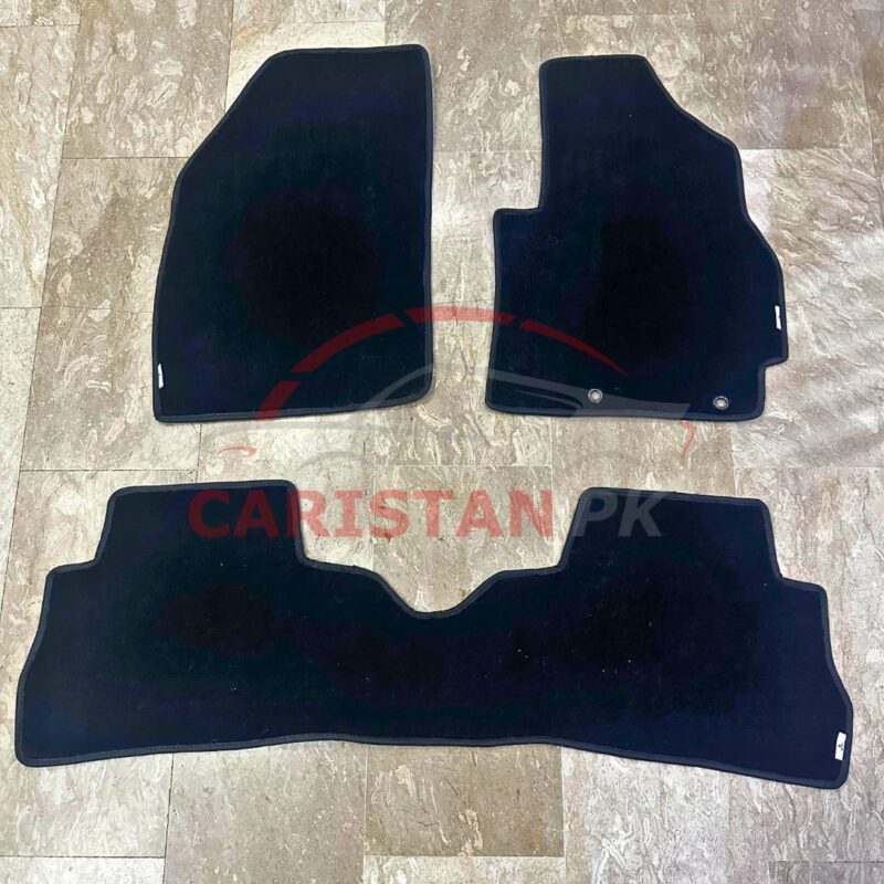 Mitsubishi Mirage Premium Carpet Floor Mats Jet Black 2